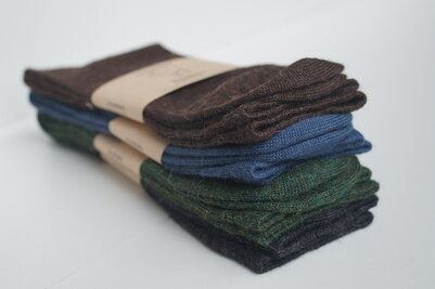 Sokken van alpacawol