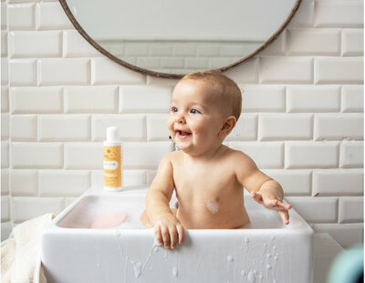 Soft shampoo & shower body wash