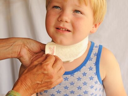 Video theekompres met wikkel